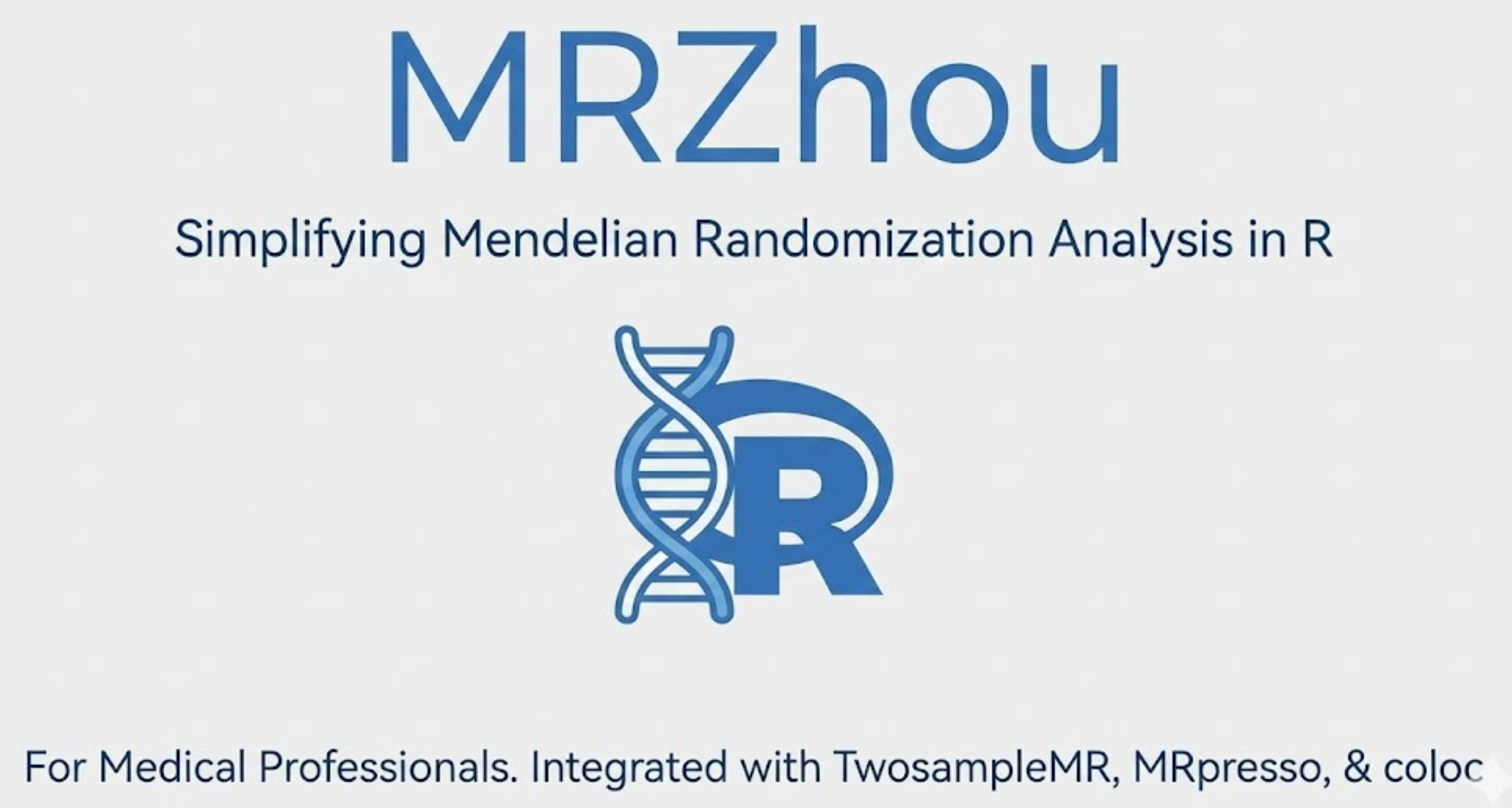 MRZhou 简化孟德尔随机化分析